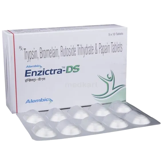 enzictra ds tablet 10's